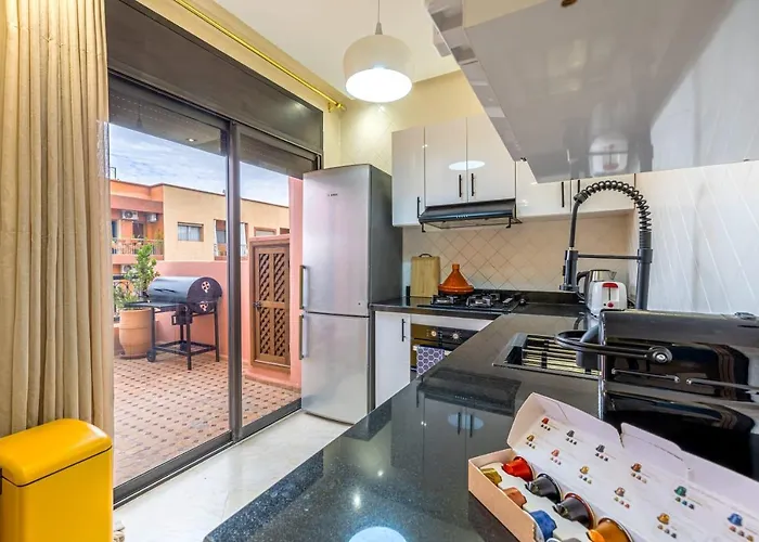 L\'Atlas - Appartement Authentique A Gueliz